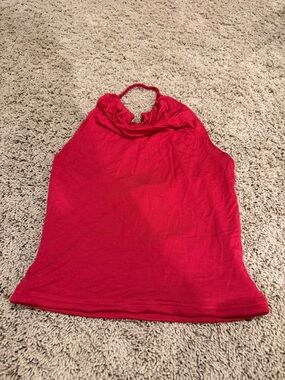 Princess Polly Red Halter top